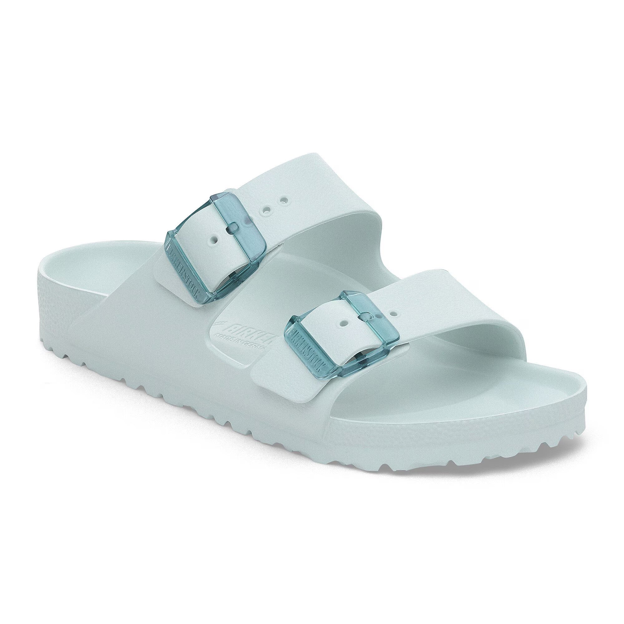 Birkenstock Arizona Stealth Buckle Active EVA Womens Sandal Surf Green 9