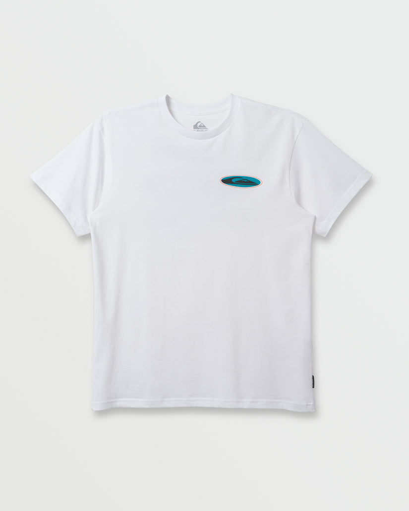 Quiksilver New Damn SS Tee WHT L