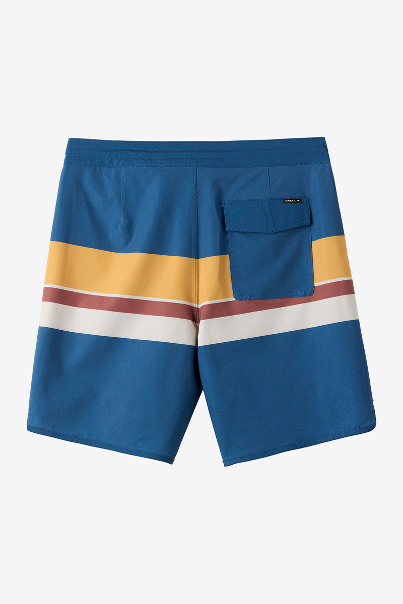 O'NEILL CRUZER STRIPE SCALLOP 18 IND-INDIGO 36