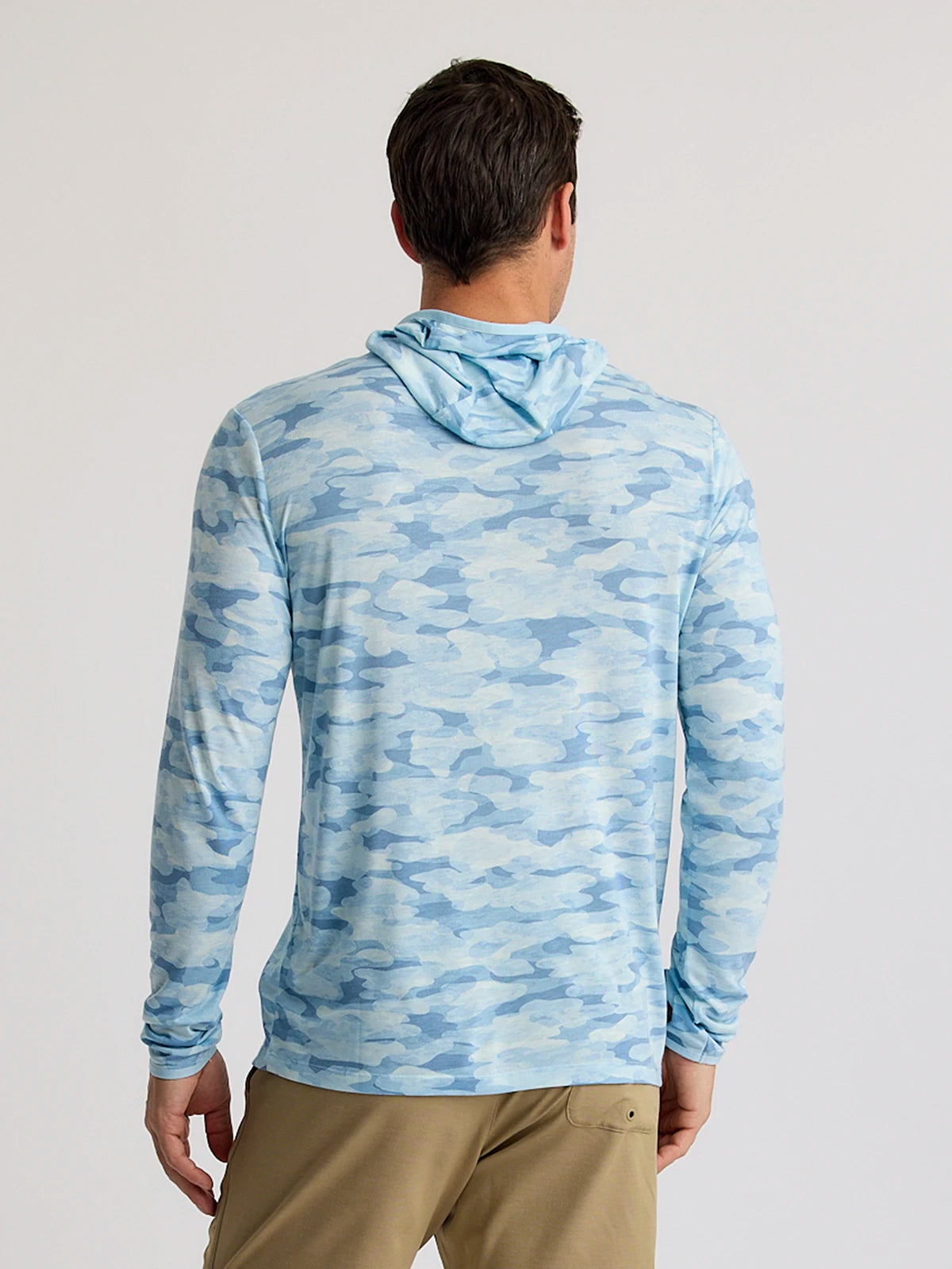 Free Fly Bamboo Lightweight Hoodie SeaSmoke M