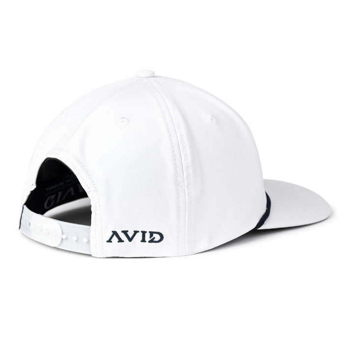 Avid Gamefish Retro Camper Hat WHT-White OS