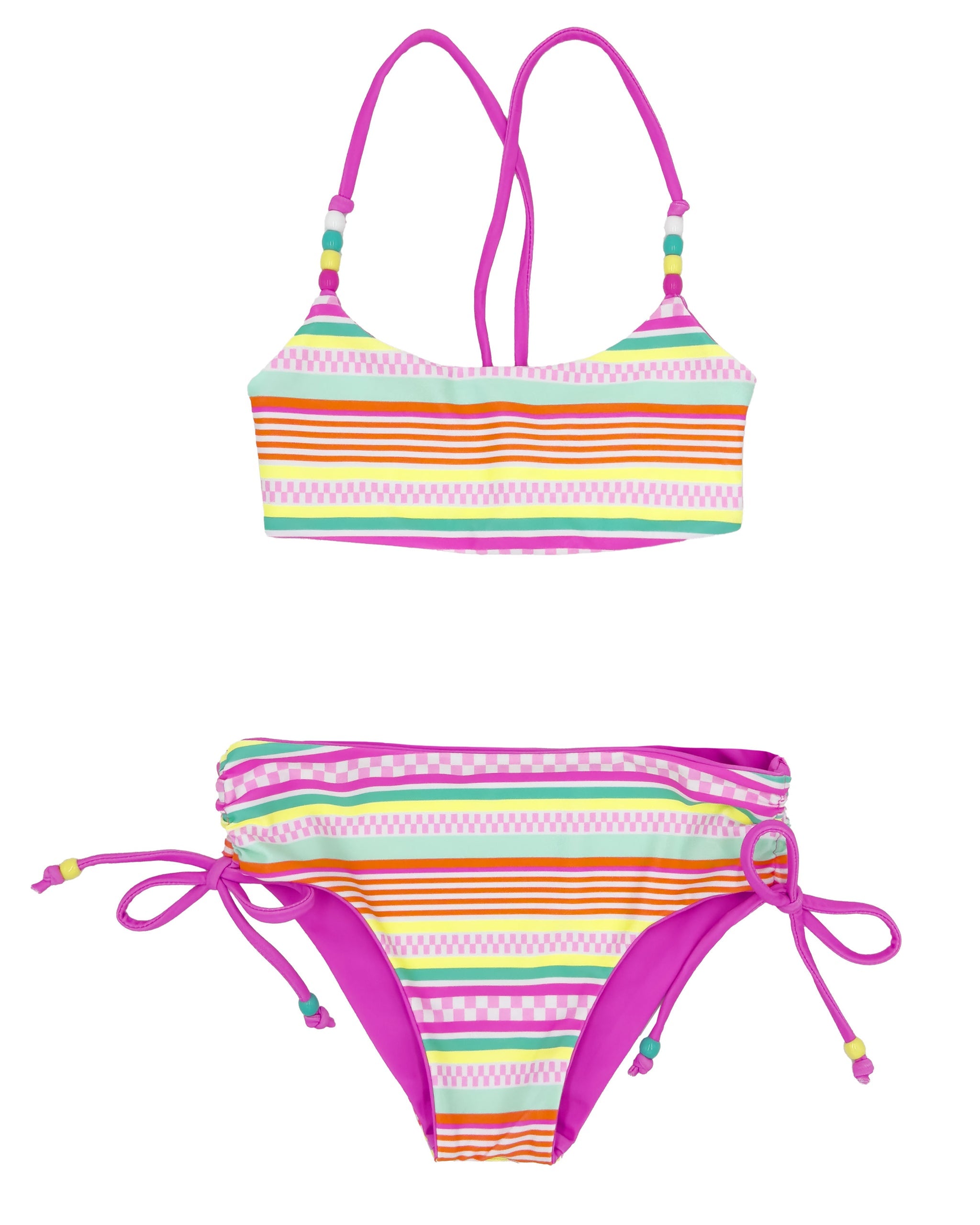 FEATHER 4 ARROW 4 THE GOOD VIBES BIKINI HPI-HOT PINK 14