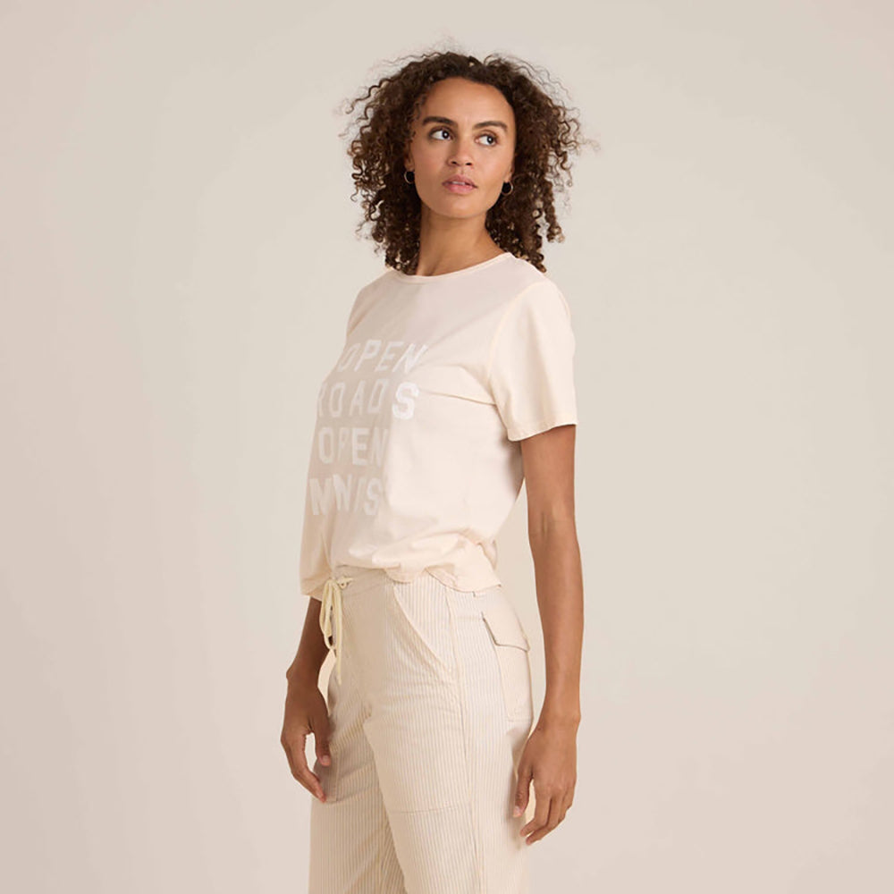 ROARK OPEN ROADS EVERYDAY TEE EGG-EGGSHELL M