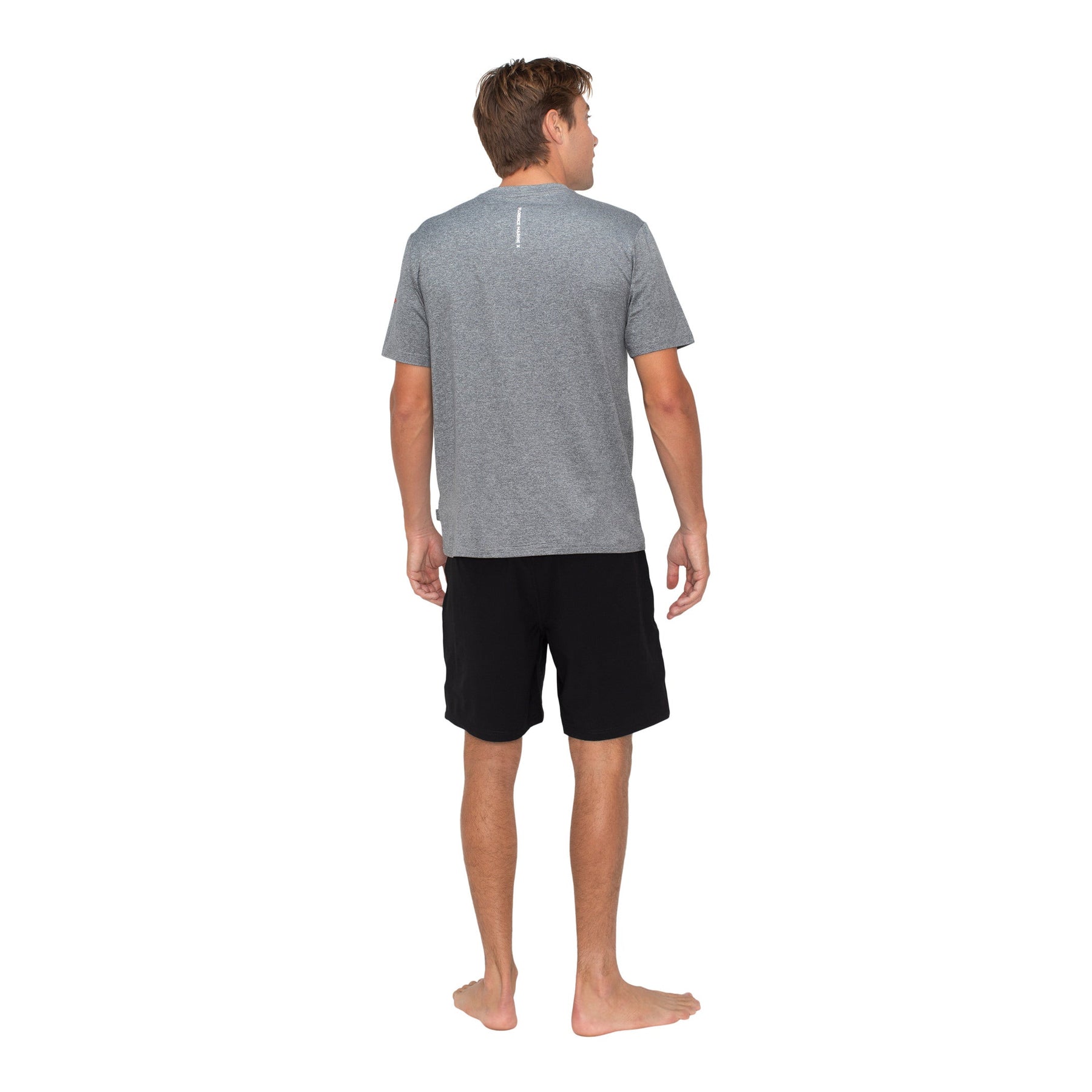 Florence Marine X Adapt Short Sleeve UPF Shirt LHG-Light Heather Grey S