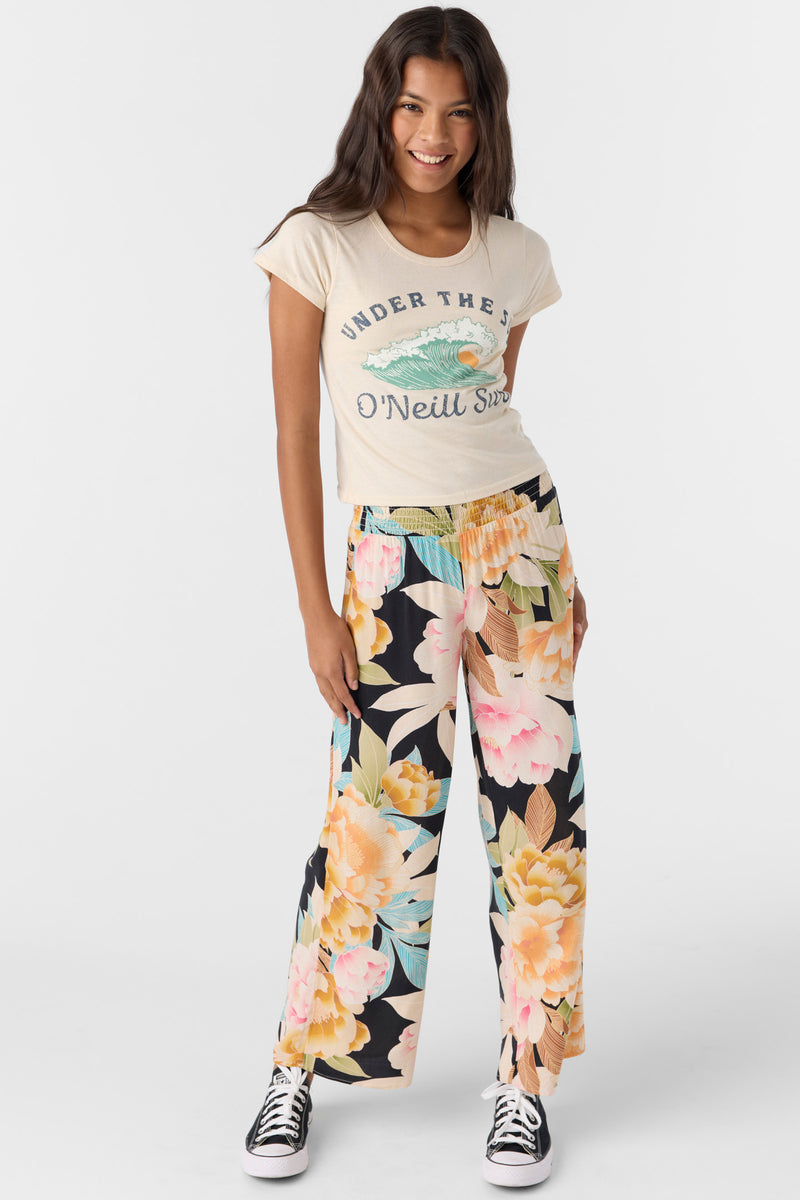 O'Neill Torrie Pant Mikah Floral BLK M
