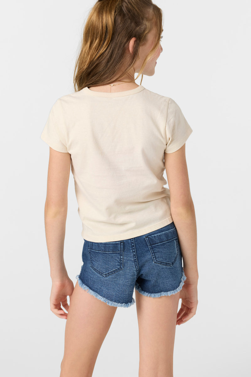 O'Neill Girls Aiden Denim Shorts BLG 16
