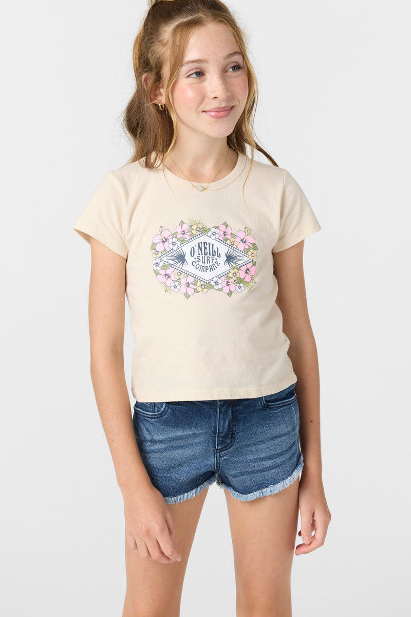 O'Neill Girls Aiden Denim Shorts BLG 12