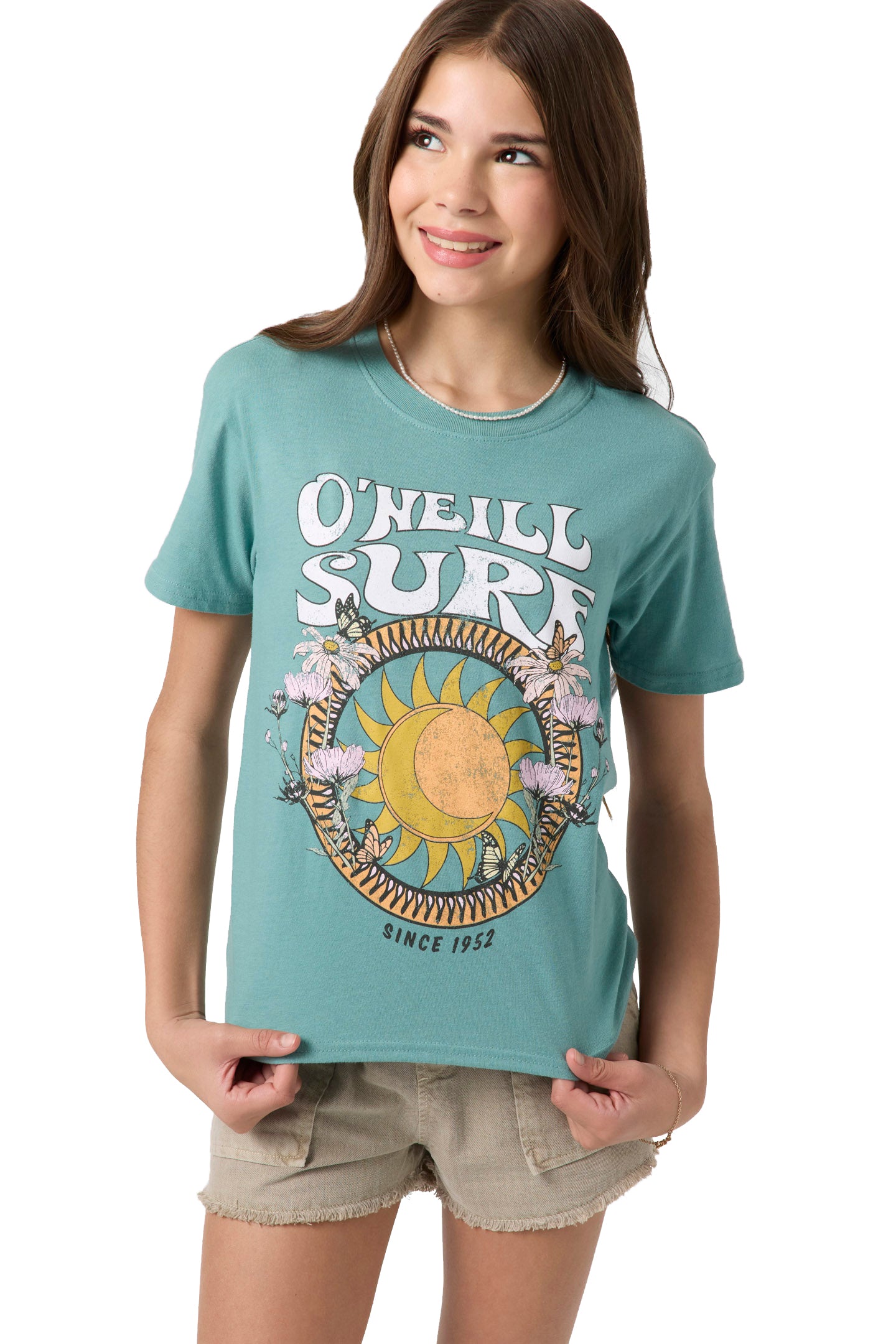 O'Neill Girls Daystar SS Tee OBL S