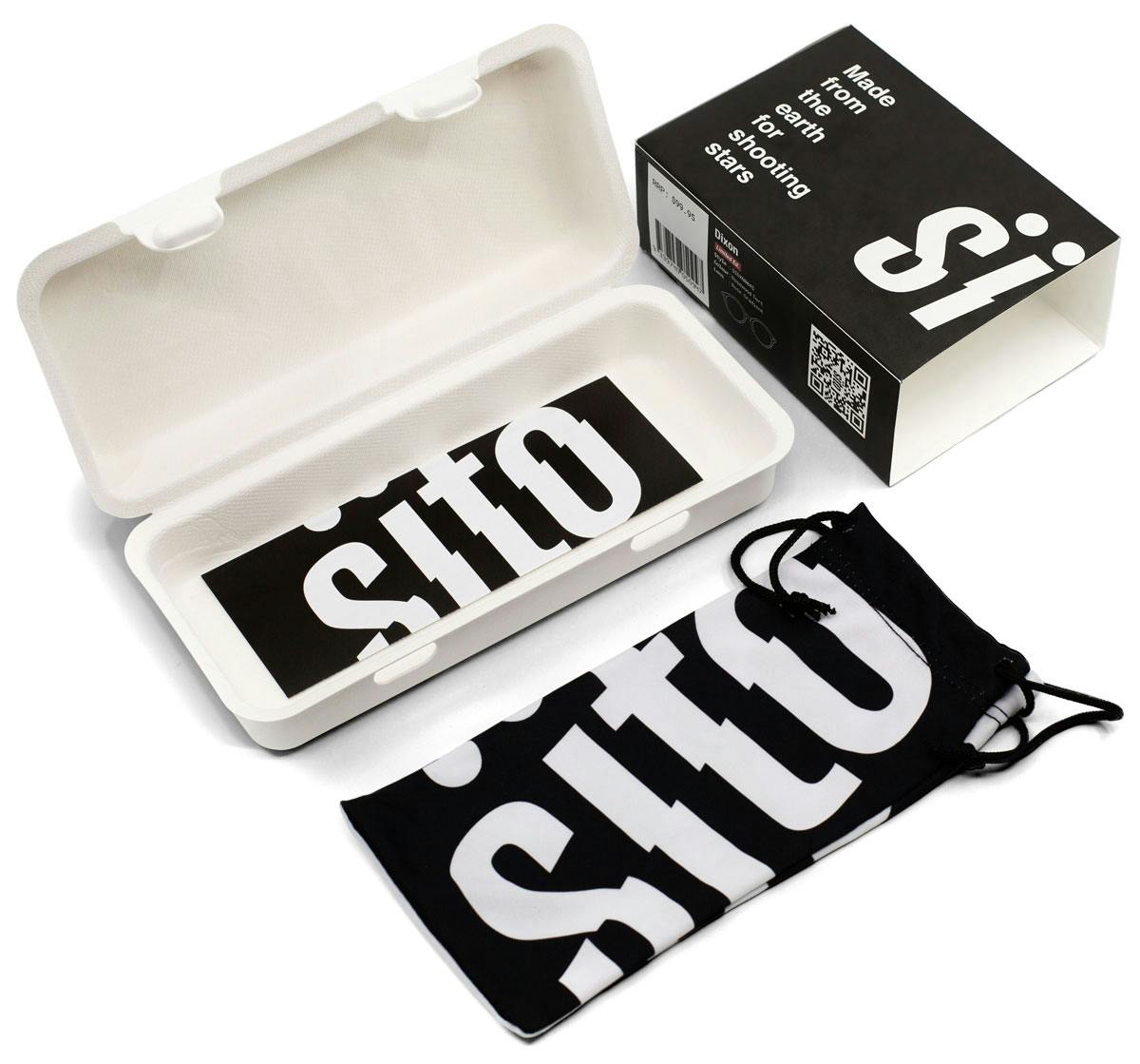 Sito Outer Limits Polarized Sunglasses MatteBlack IronGrey