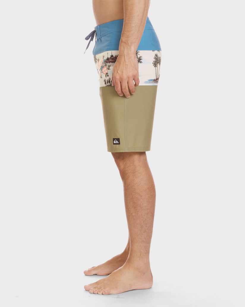 Quiksilver Surfsilk Panel 20in Boardshort NIA-Niagara 30