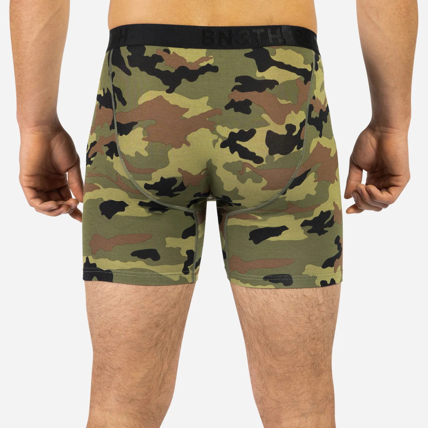 BN3TH CLASSIC ICON BOXER BRIEF PT CAMO GREEN M