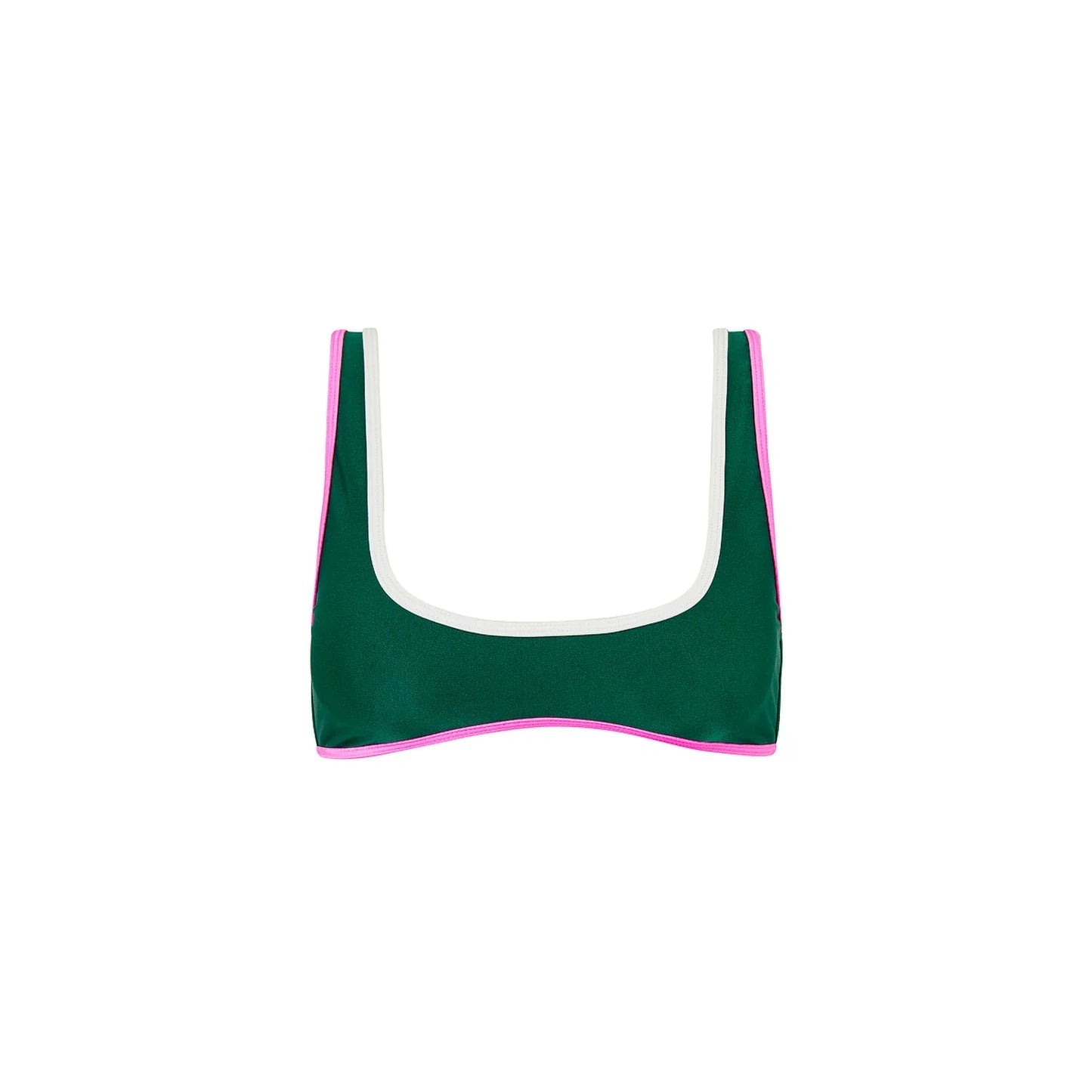 Kulani Kinis Bind Slim Scoop Bikini Top SirenSong L