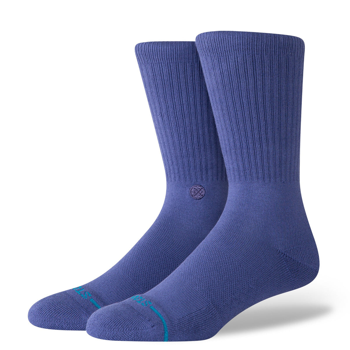 Stance Icon Mens Socks Indigo2 L