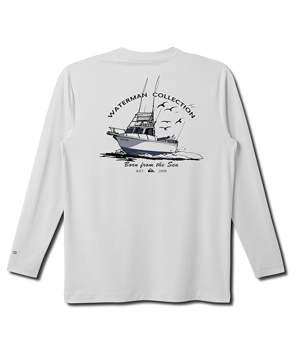 Quiksilver Shady 251 LS Rashguard WHT M