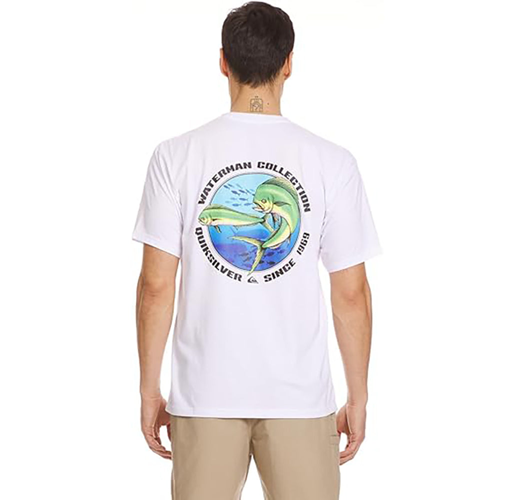 Quiksilver Bait Ball SS Tee WHT M
