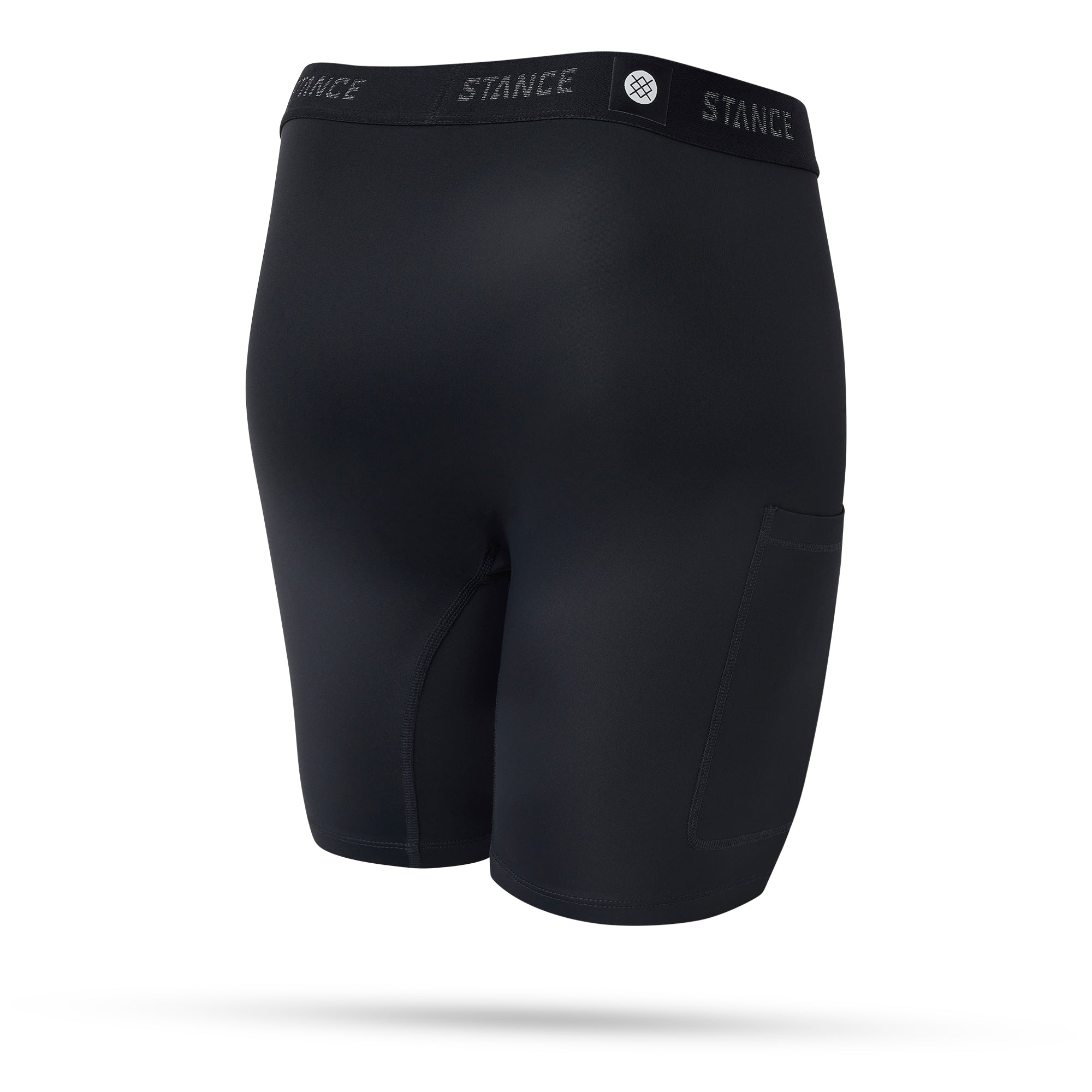 Stance Performance Boxer Brief With Compression BLK L
