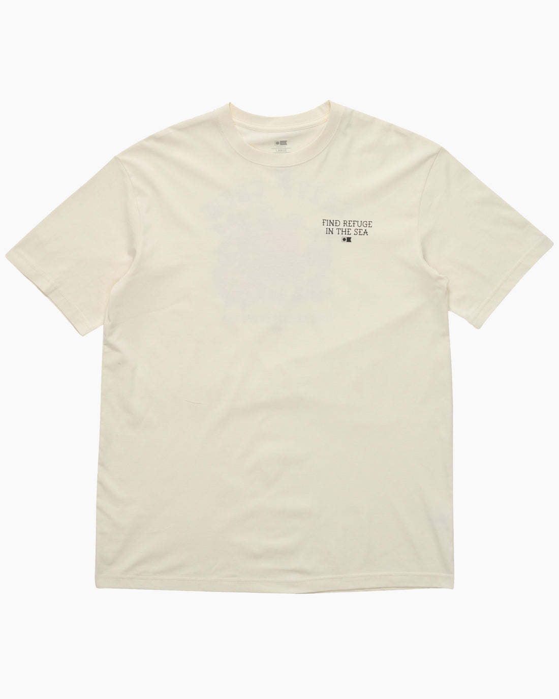 SALTY CREW OLD SCHOOL VINTAGE SS TEE Off White L
