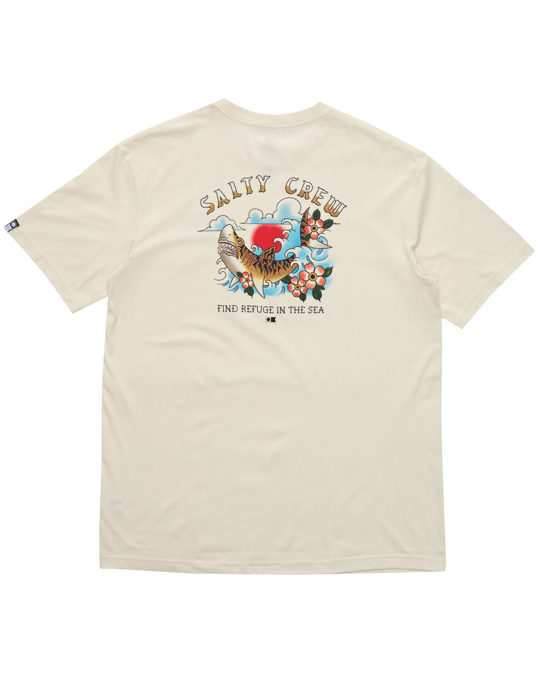 SALTY CREW OLD SCHOOL VINTAGE SS TEE Off White XL