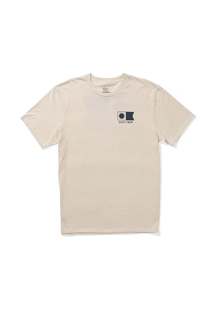 SALTY CREW FLAGSHIP FILL SS TEE BONE M