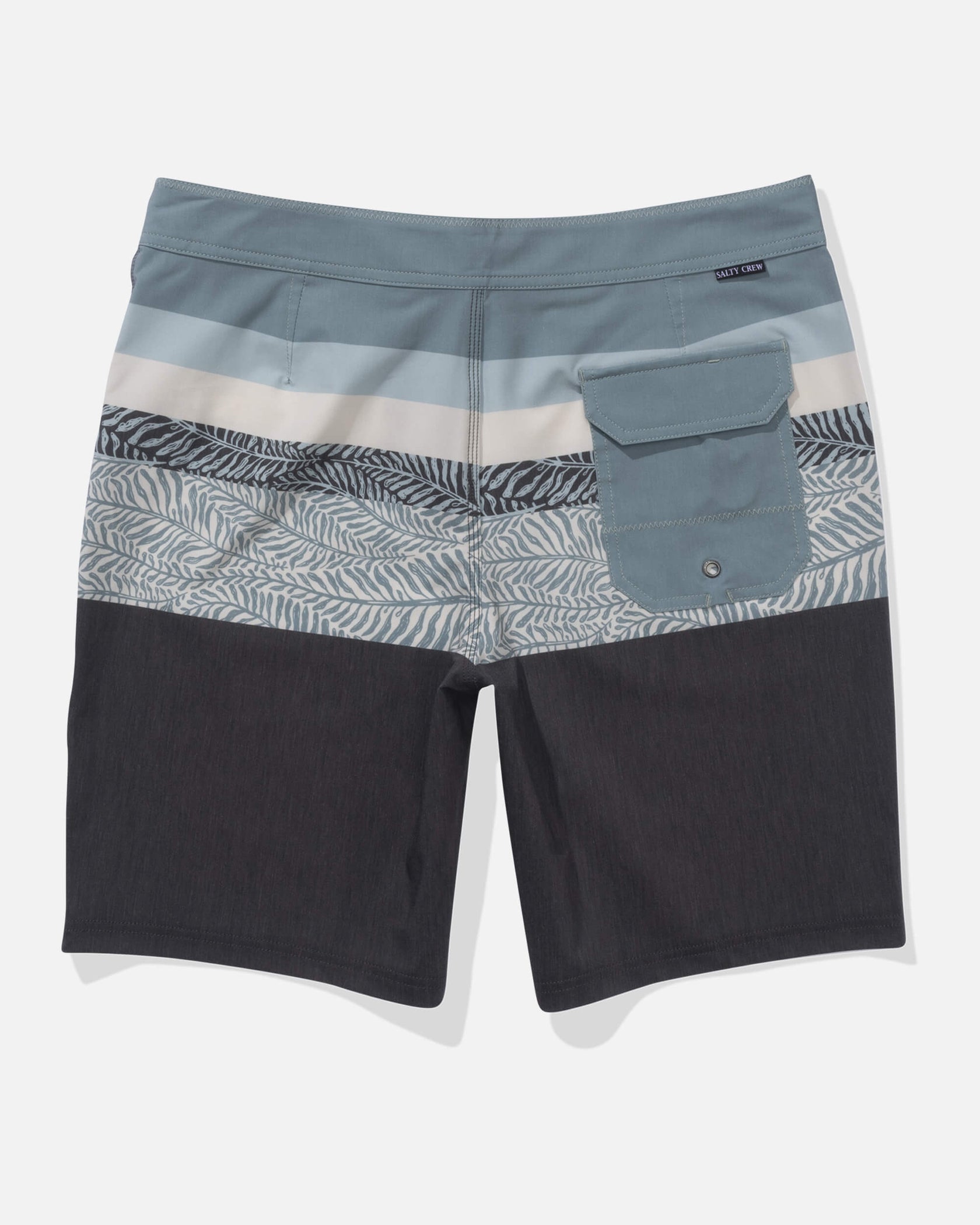 SALTY CREW KELP CRUISER BOARDSHORT COAL 34