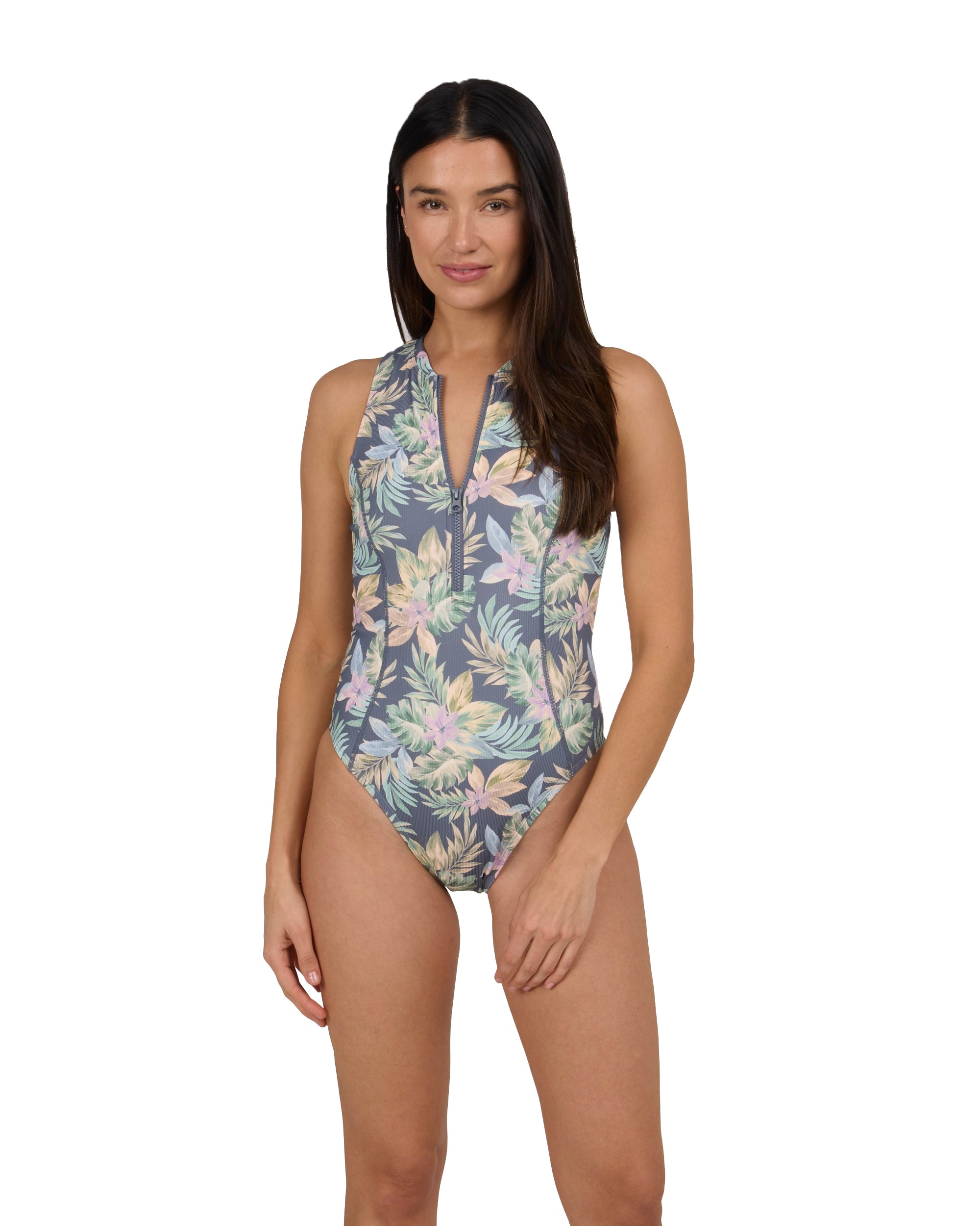 SALTY CREW NORTH SHORE SURF SUIT Bluestone L