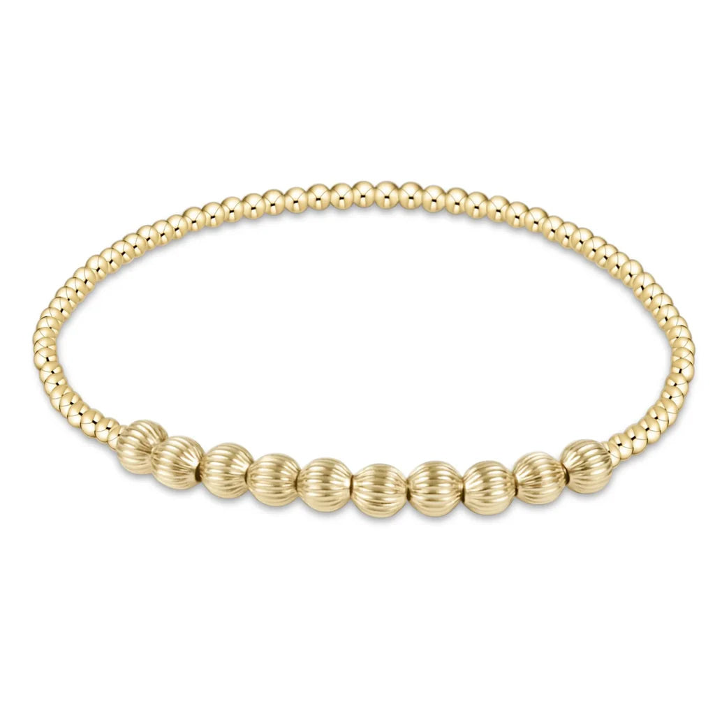 Enewton Gold Special Bracelet DignityBeadedBliss 4mm