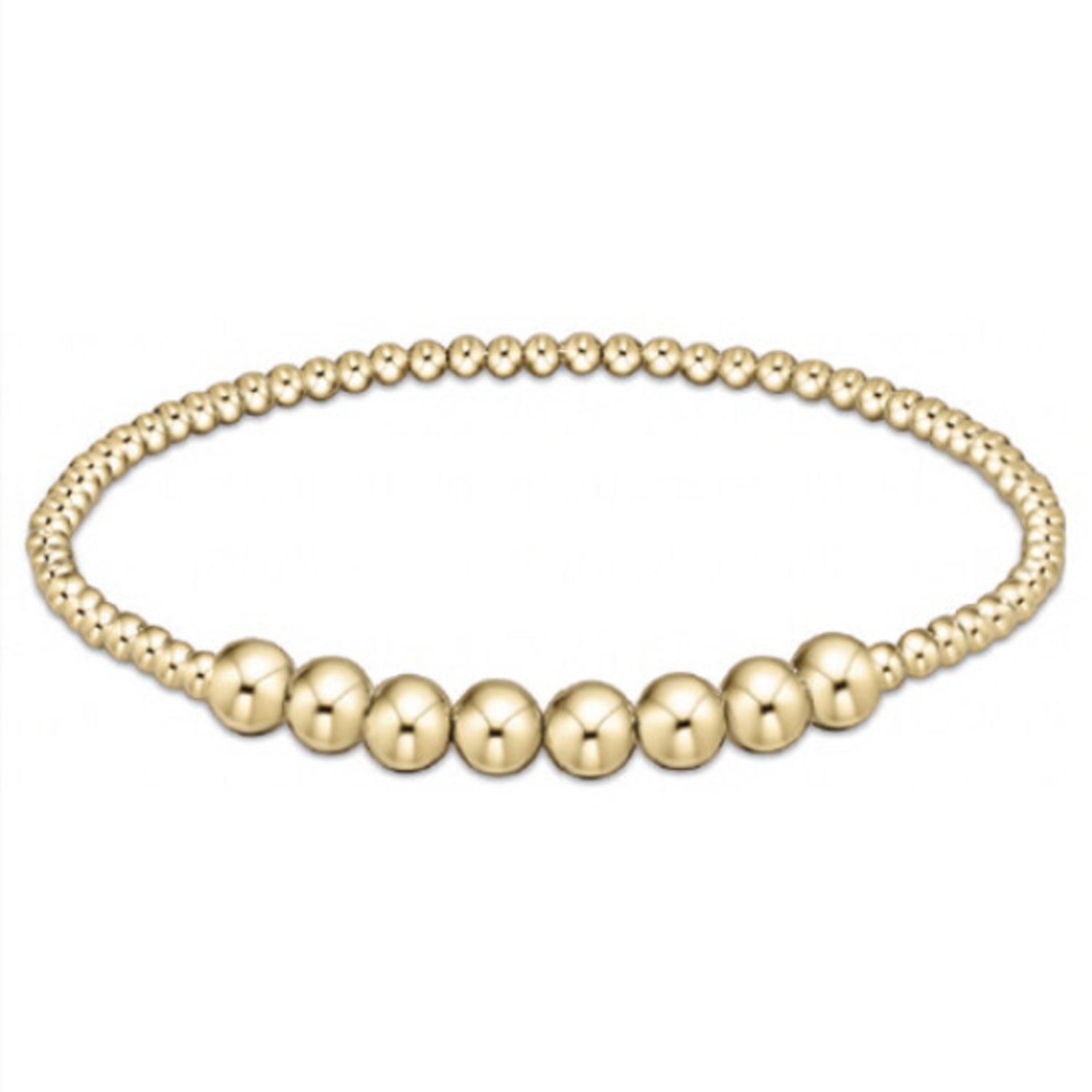 Enewton Classic Gold Bracelet BeadedBliss 2.5mm