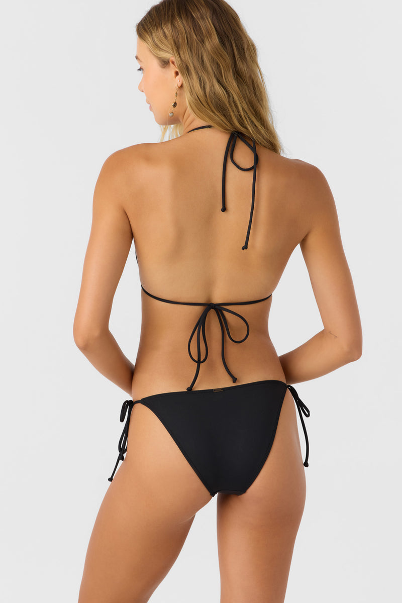 O'NEILL SALTWATER SOLIDS VENICE TRIANGLE TOP BLK M