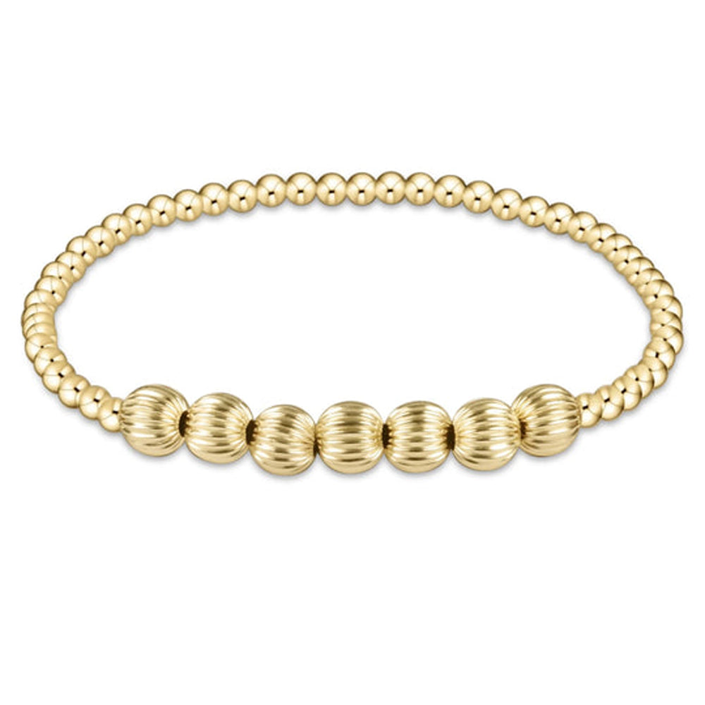 Enewton Gold Special Bracelet DignityBeadedBliss 3mm