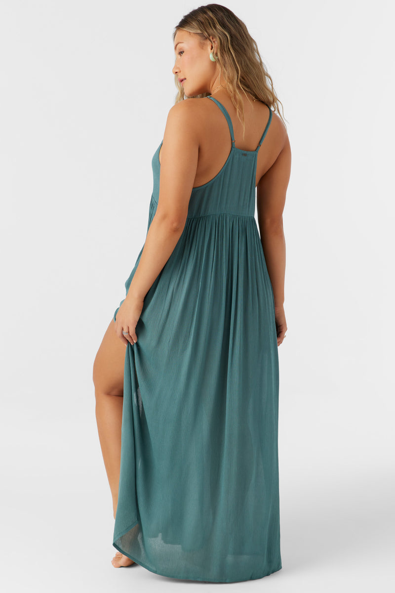 O'Neill Saltwater Solids Mel Maxi Dress SPN S