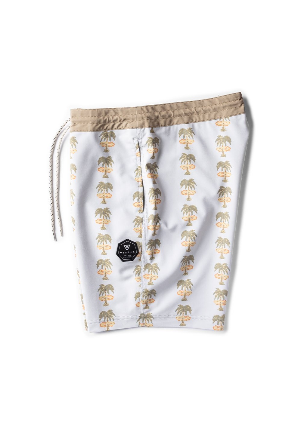 Vissla Atomic Palms 17.5" Boardshort BON-Bone 36