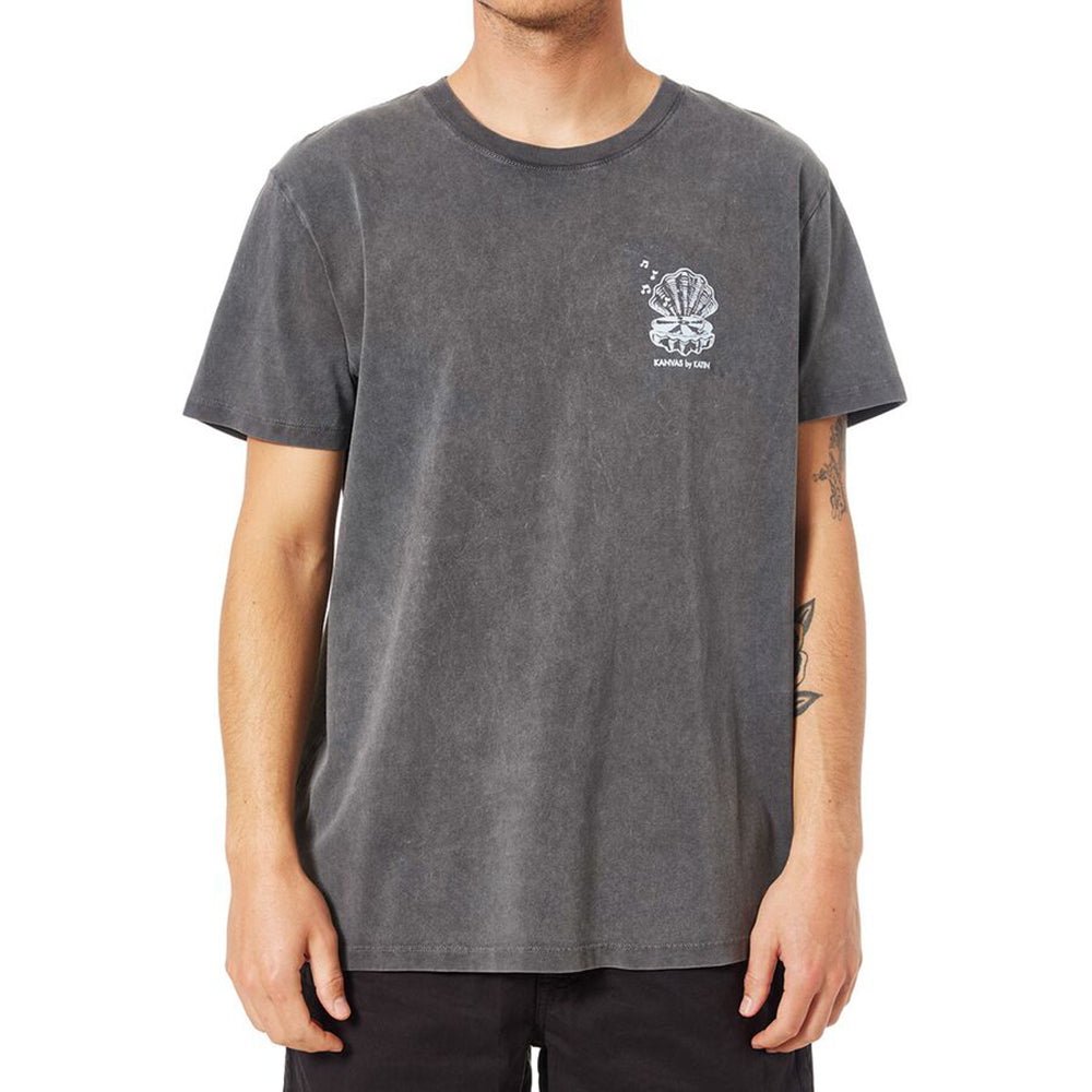Katin Vibrations SS Tee BLACK SAND WASH-BKSW L