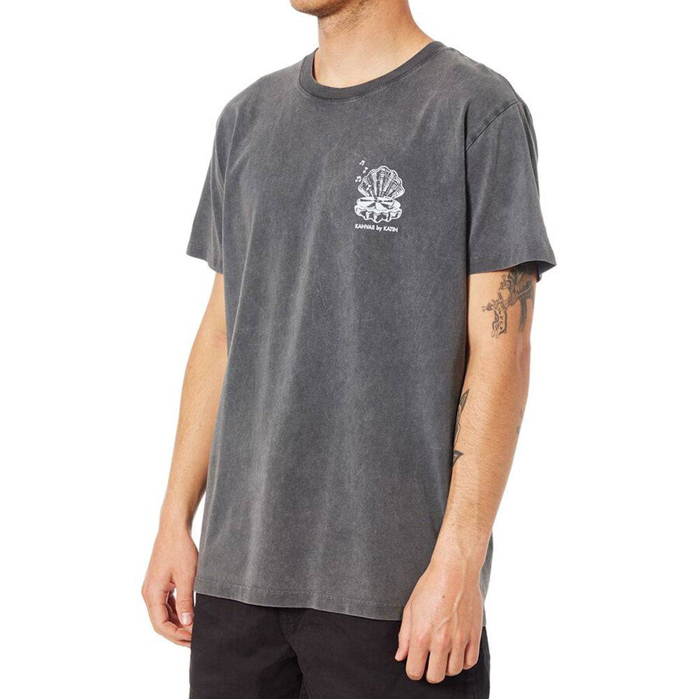 Katin Vibrations SS Tee BLACK SAND WASH-BKSW L