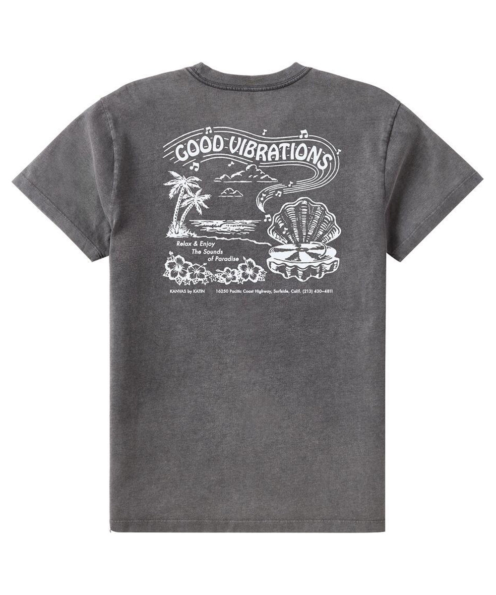 Katin Vibrations SS Tee BLACK SAND WASH-BKSW L