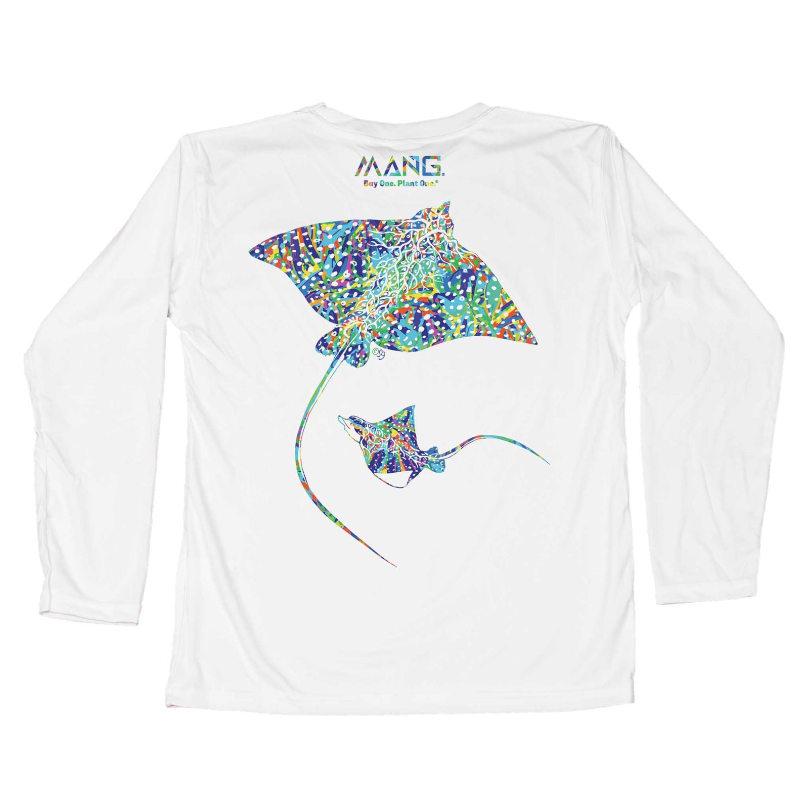 Mang Toddler Performance LS Shirt DazeRay White 5T