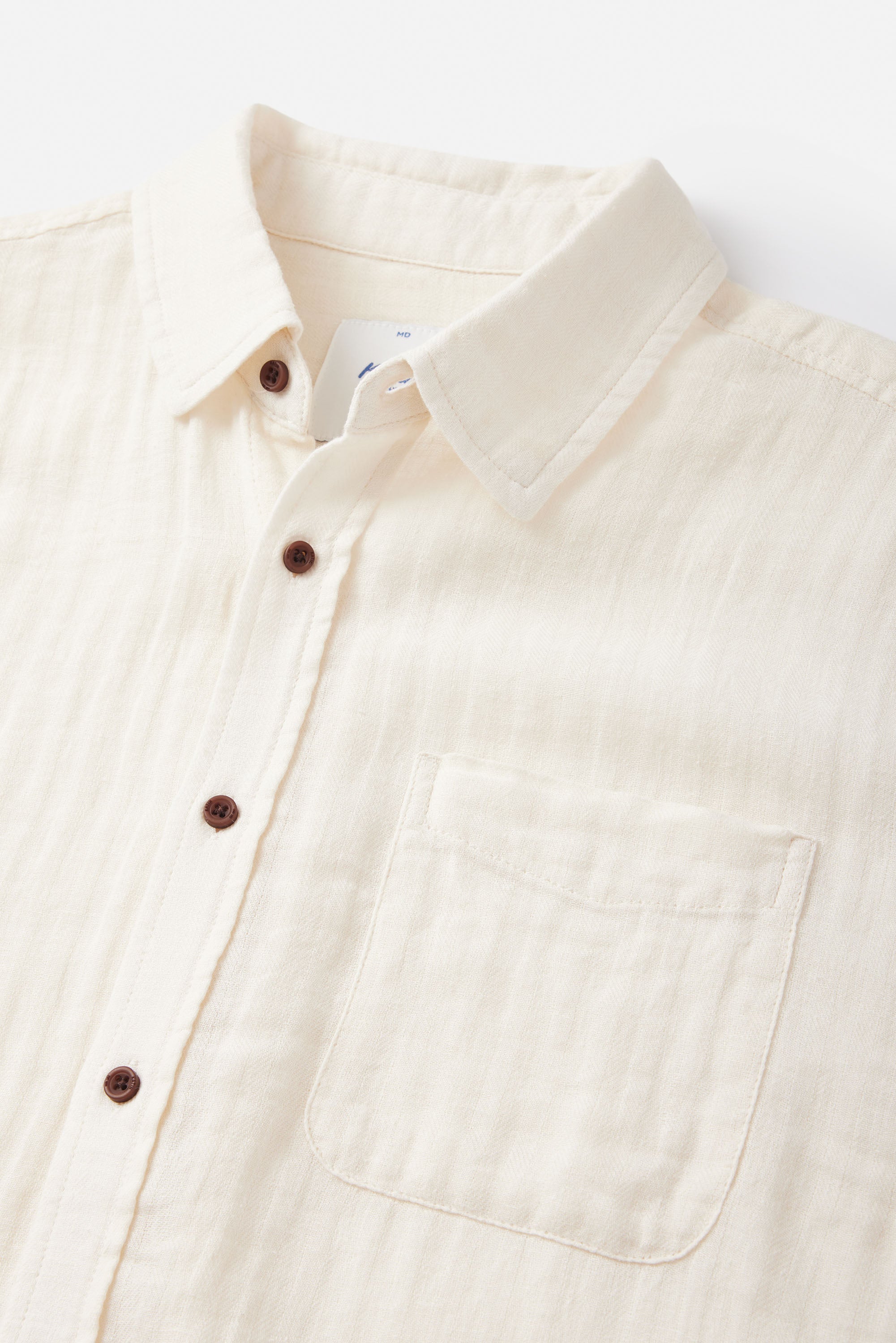 Katin Alan Solid SS Woven VINTAGE WHITE (VWHT) L