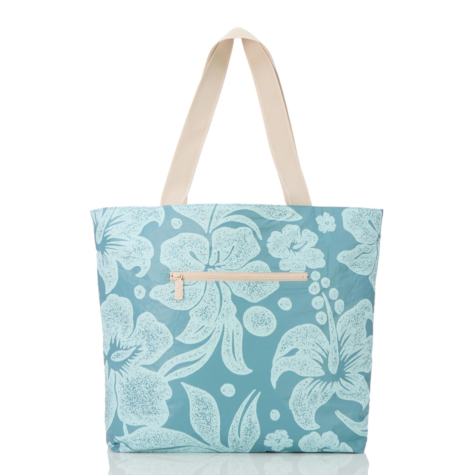 Aloha Day Tripper Tote Pacific on LeMu Blue OS