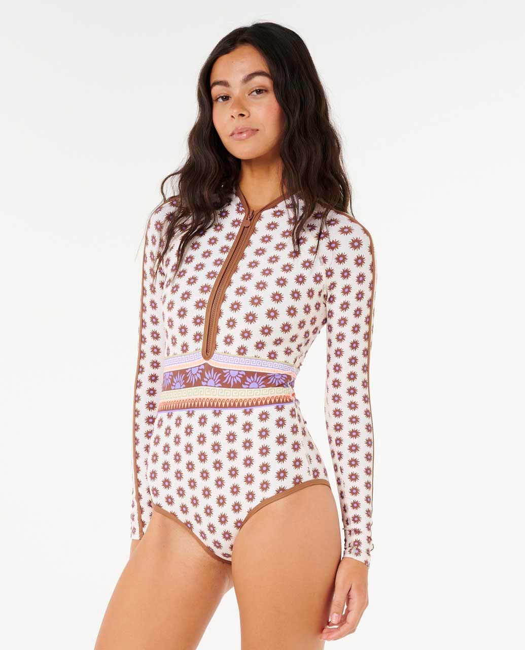 RIP CURL AMARE L/S UPF SURFSUIT 0003-Off White S