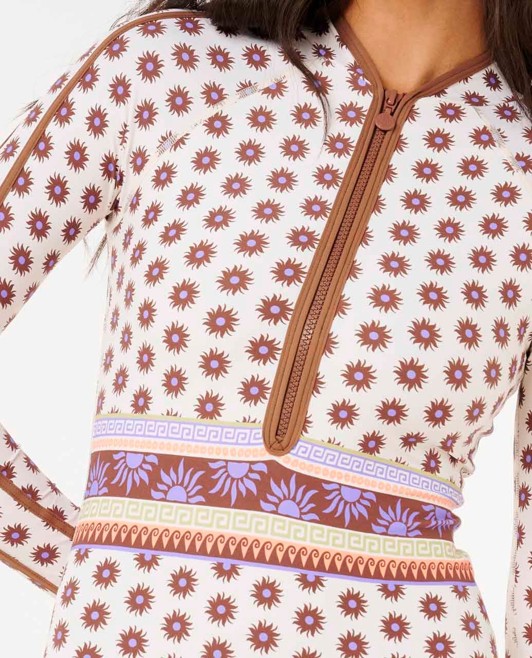 RIP CURL AMARE L/S UPF SURFSUIT 0003-Off White XS