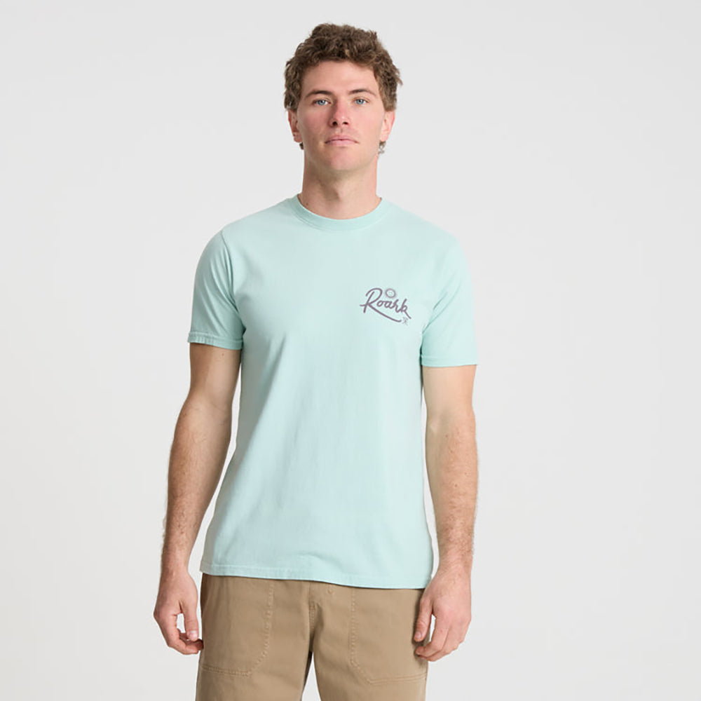 Roark Palm Gorge Premium Tee HRB-Harbor XL