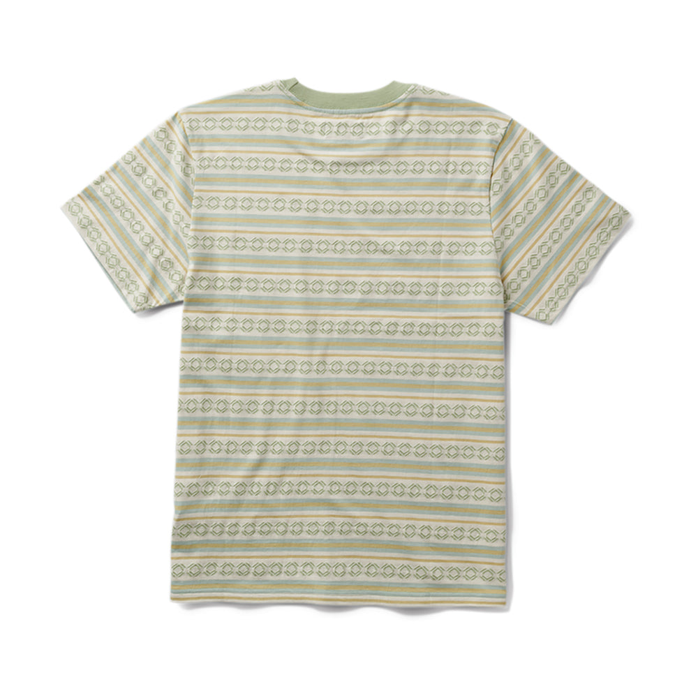 Roark Journey Jacquard Short Sleeve Tee SFM-Seafoam XL