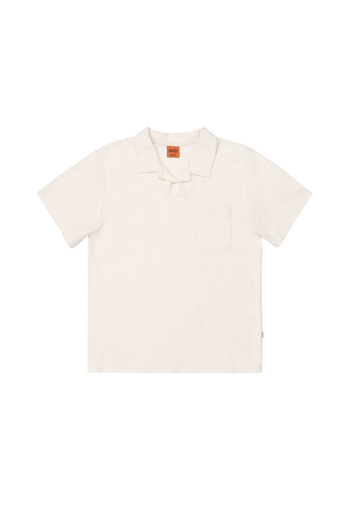 RHYTHM VINTAGE TERRY POLO NAT-NATURAL 2M