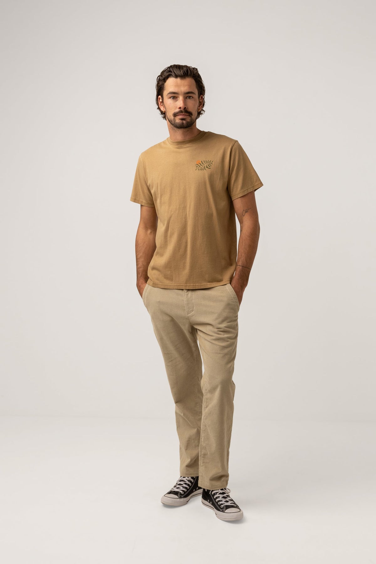 RHYTHM FERN VINTAGE SS T-SHIRT INC-INCENSE 4XL