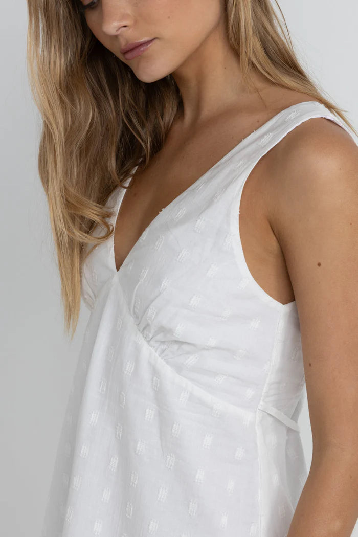 RHYTHM MIRAGE MINI DRESS WHT-WHITE 3M