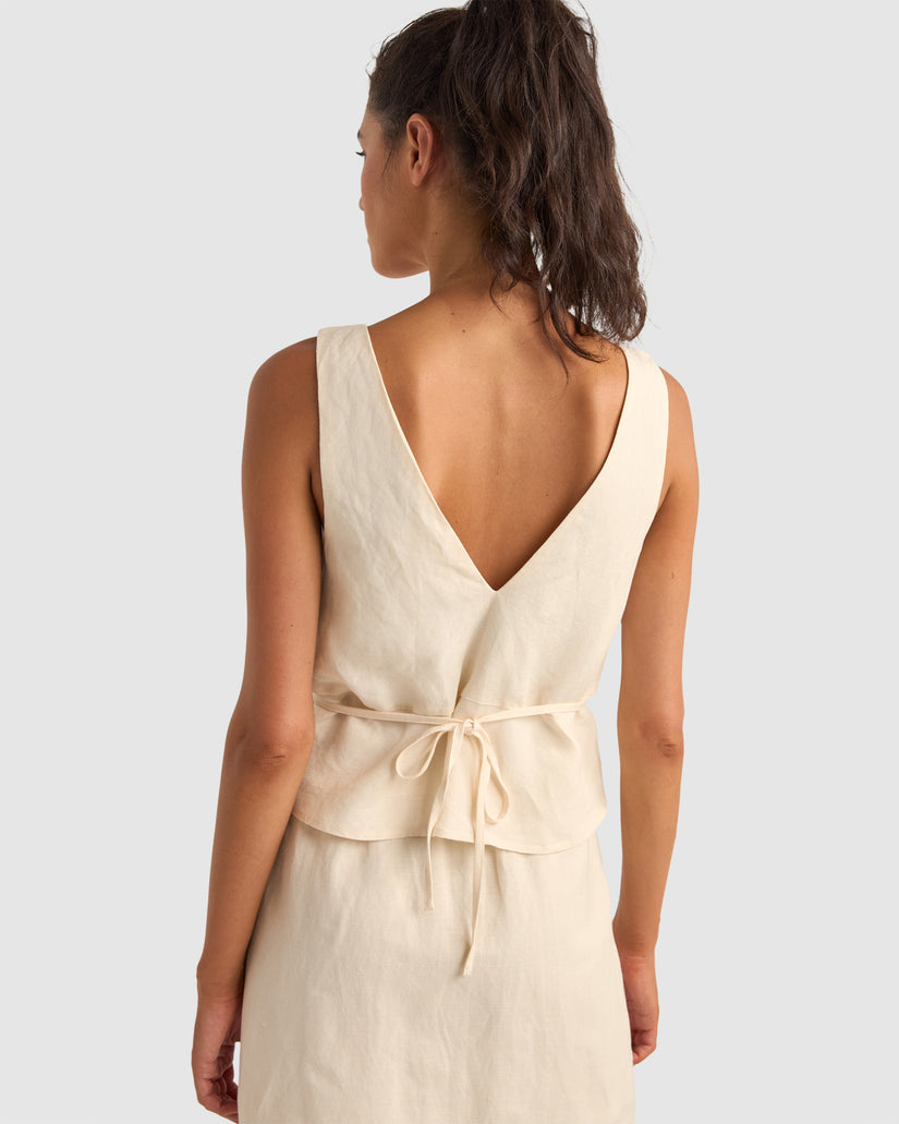 Rhythm Lucia Top CRE-CREAM S