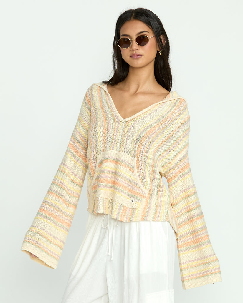 BILLABONG BAJA BEACH SWEATER SUN-SUNFLOWER M