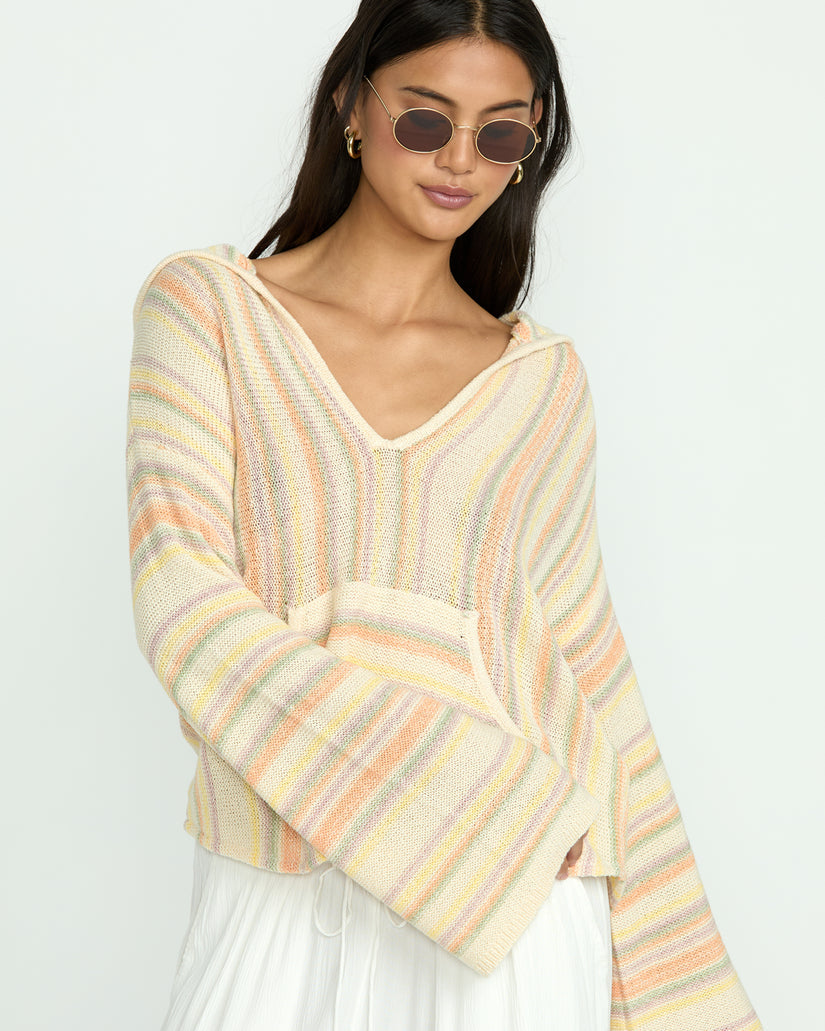 BILLABONG BAJA BEACH SWEATER SUN-SUNFLOWER S