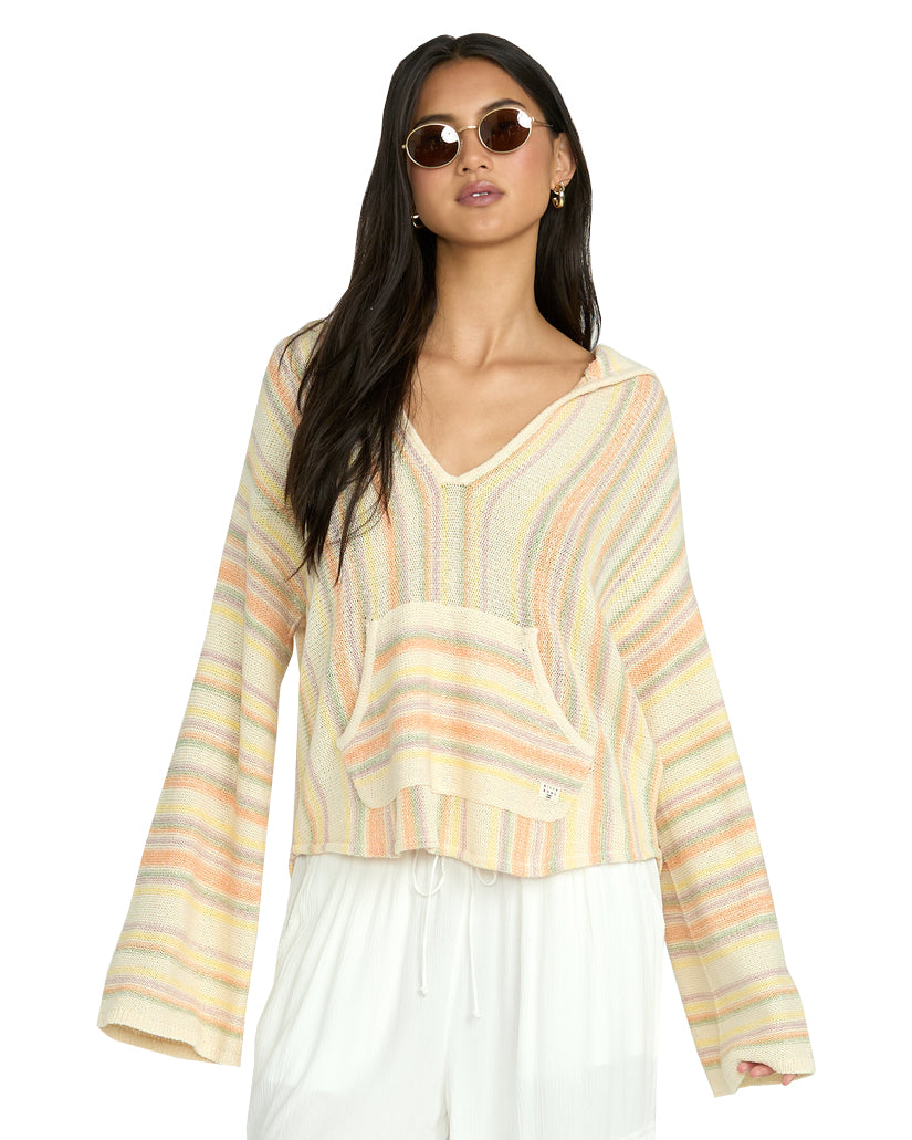BILLABONG BAJA BEACH SWEATER SUN-SUNFLOWER M