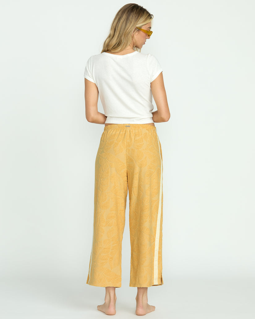 BILLABONG SUN PALM TERRY Pant YGY0-WHEAT L