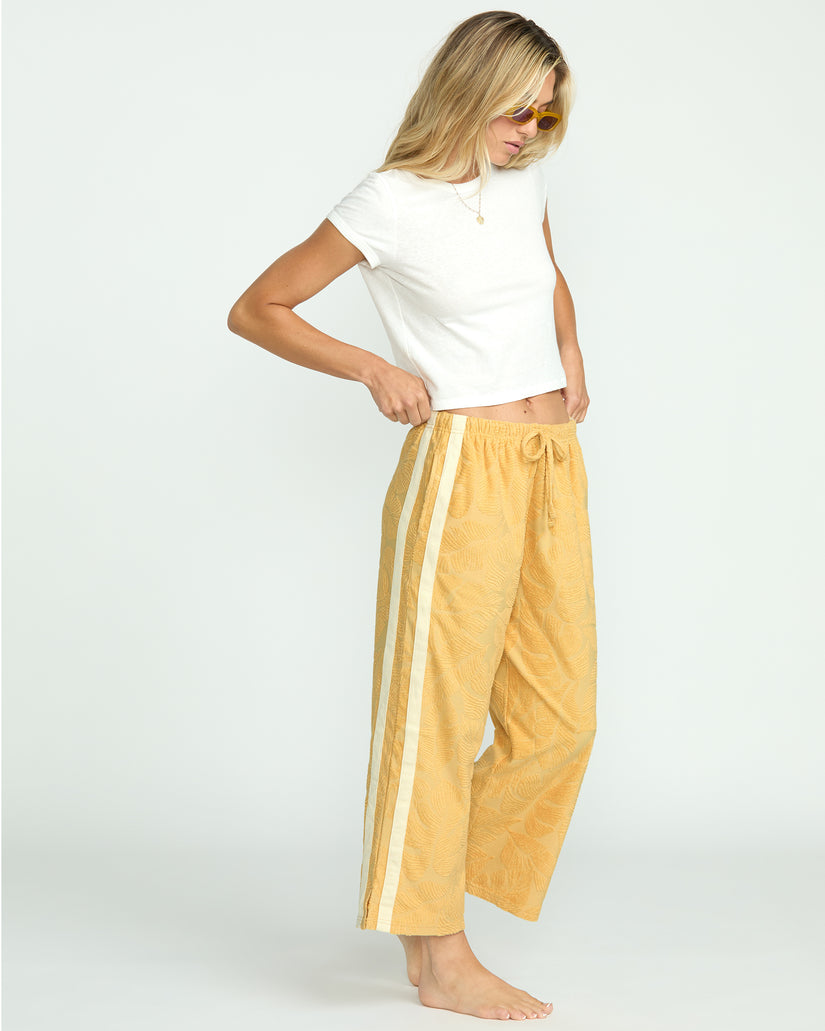 BILLABONG SUN PALM TERRY Pant YGY0-WHEAT XS
